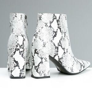 Princess Polly Snakeskin Boots